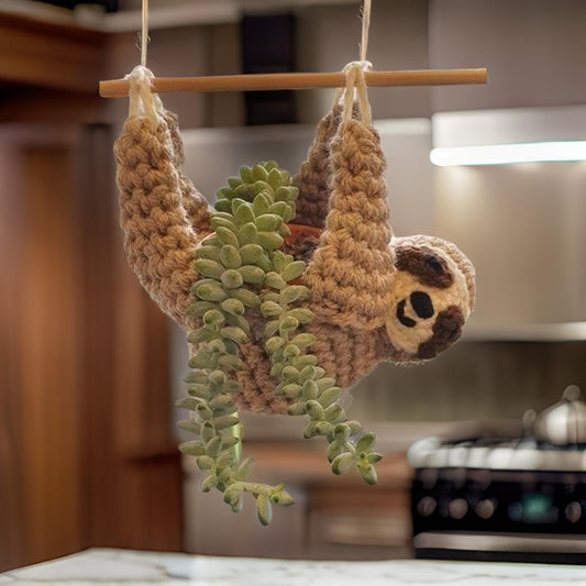 Haakpatroon Luiaard Plantenhanger PDF